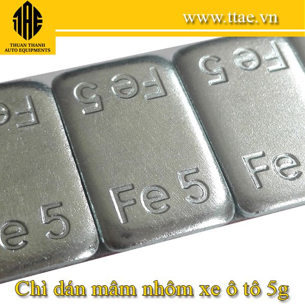 Chì dán cân mâm xe ô tô du lịch 5g