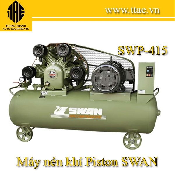 Máy nén khí Piston chính hãng cao cấp SWAN 15HP SWP-415 Đài Loan