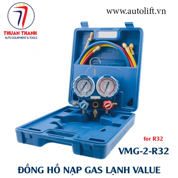 Đồng hồ nạp gas lạnh R32 Value VMG-2-R32