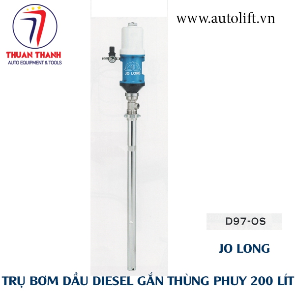 Trụ bơm dầu diesel sử dụng khí nén Jo Long D97-OS