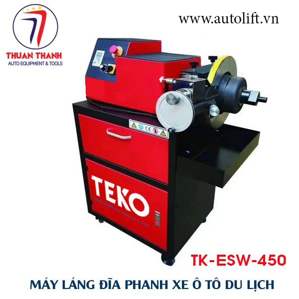 Máy láng đĩa phanh xe ô tô du lịch chuyên dùng trong garage TEKO TK-ESW-450