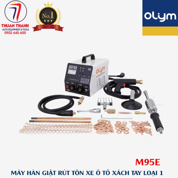 Máy hàn giật rút tôn xe ô tô xách tay Olym M95E cao cấp bền bỉ