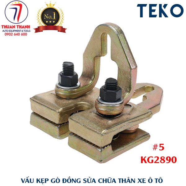 Vấu kẹp gò đồng sửa chữa ô tô TEKO KG2890 mẫu số 5 chuyên dùng cho sửa chữa thân xe tai nạn