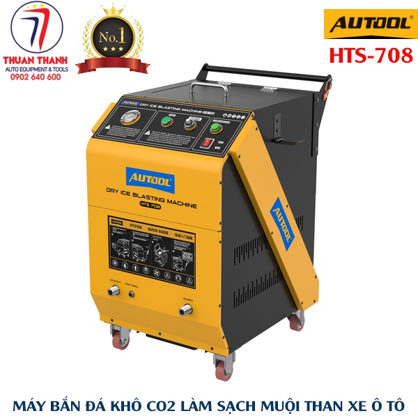 Máy bắn đá khô xe ô tô Autool HTS708 chuyên sử dụng ở trong garage sửa chữa xe du lịch