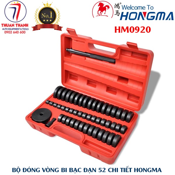 Bộ đóng vòng bi bạc đạn 52 chi tiết HONGMA HM0920 sử dụng cho xe ô tô