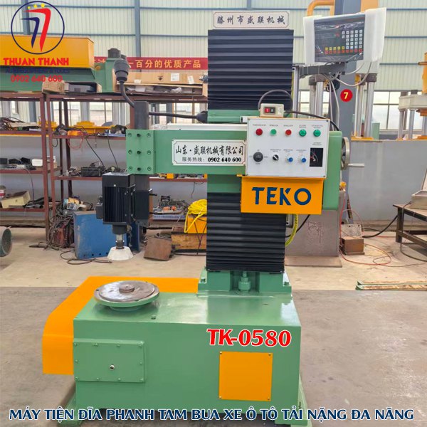 Máy láng tam bua đĩa phanh xe ô tô tải nặng đa năng TEKO TK-0580